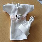 baby BURIAL gown Micro TINY baby funeral gown HUSHABYEBABY sizes 6 inches plus.