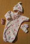 funeral dresses for babies Born at 20 or 22 weeks GIDDY GIRAFFE full outfit
