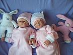 twins baby burial clothes 2 gowns born at 20weeks boys girls set