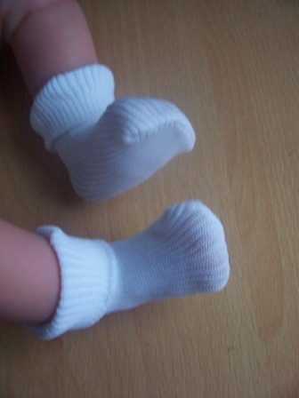 tiny baby clothes miscarriage socks